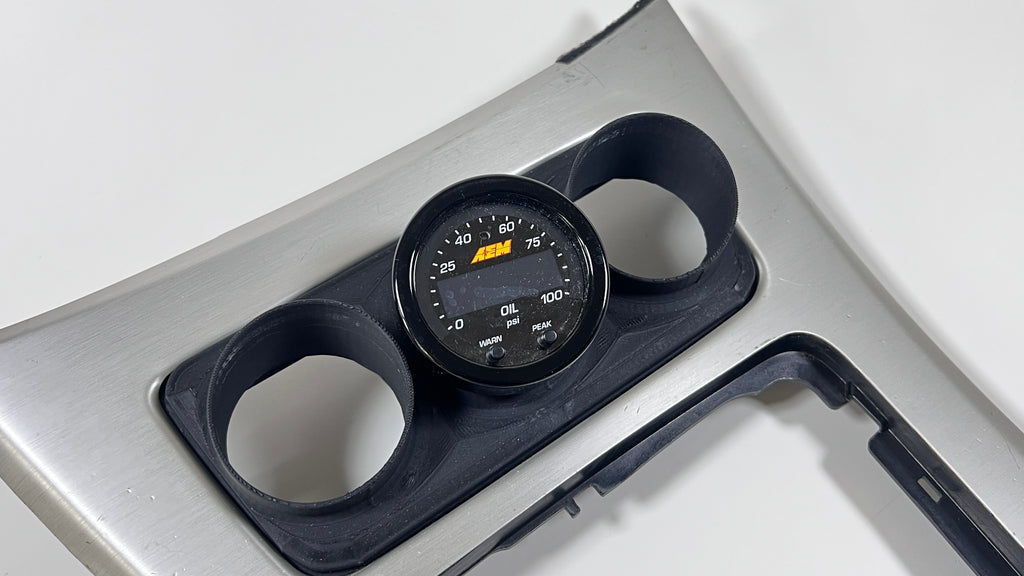 BMW E90 E91 E92 E93 M3 335i 328i Center Console 52mm Gauge Mount Ash Tray Triple