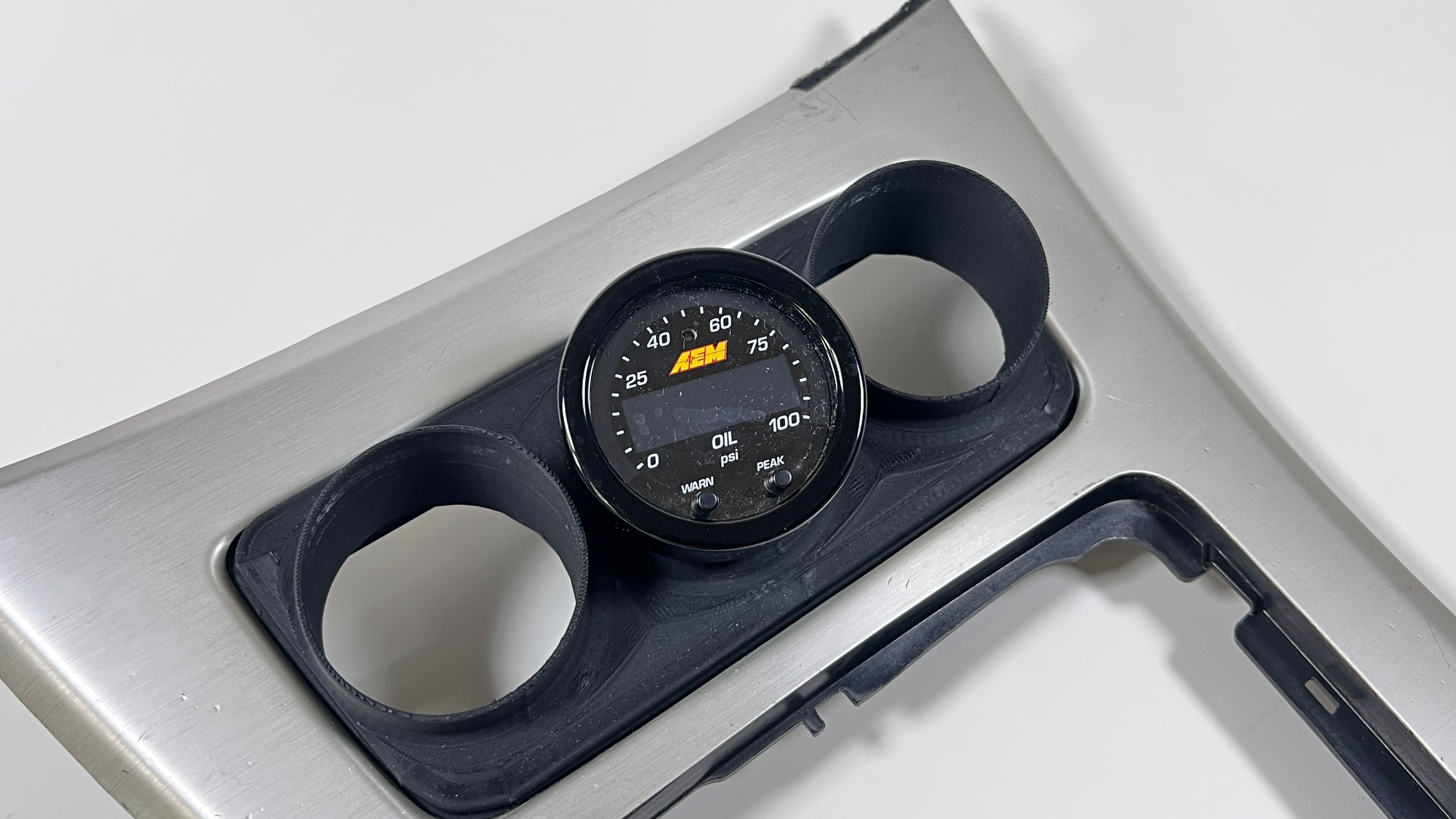 BMW E90 E91 E92 E93 M3 335i 328i Center Console 52mm Gauge Mount Ash Tray Triple