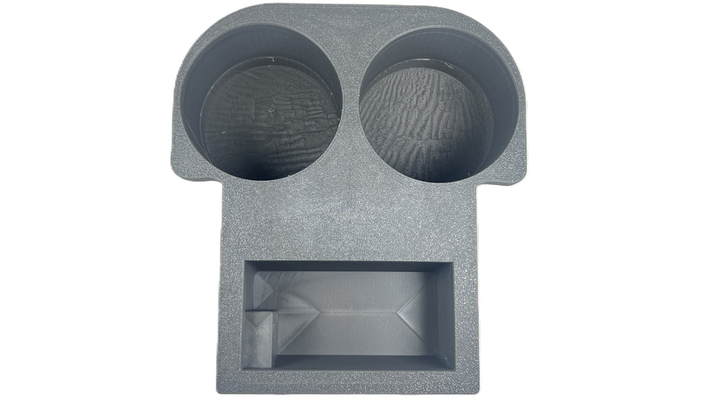 BMW E46 M3 330ci 330i Coupe Sedan Wagon Rear Large 80mm & 67mm Adjustable Cup Holder & Ashtray