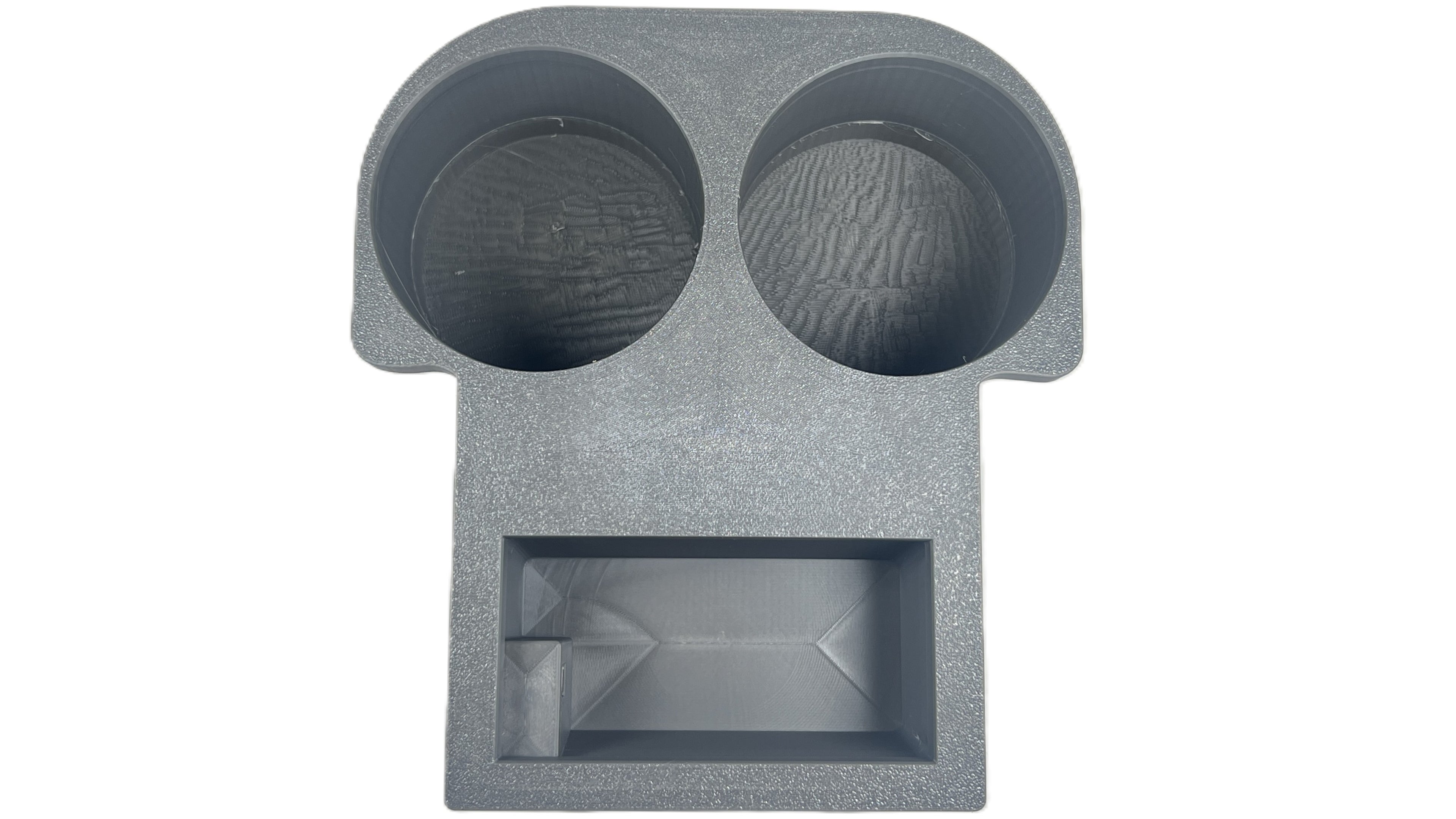 BMW E46 M3 330ci 330i Coupe Sedan Wagon Rear Large 80mm & 67mm Adjustable Cup Holder & Ashtray