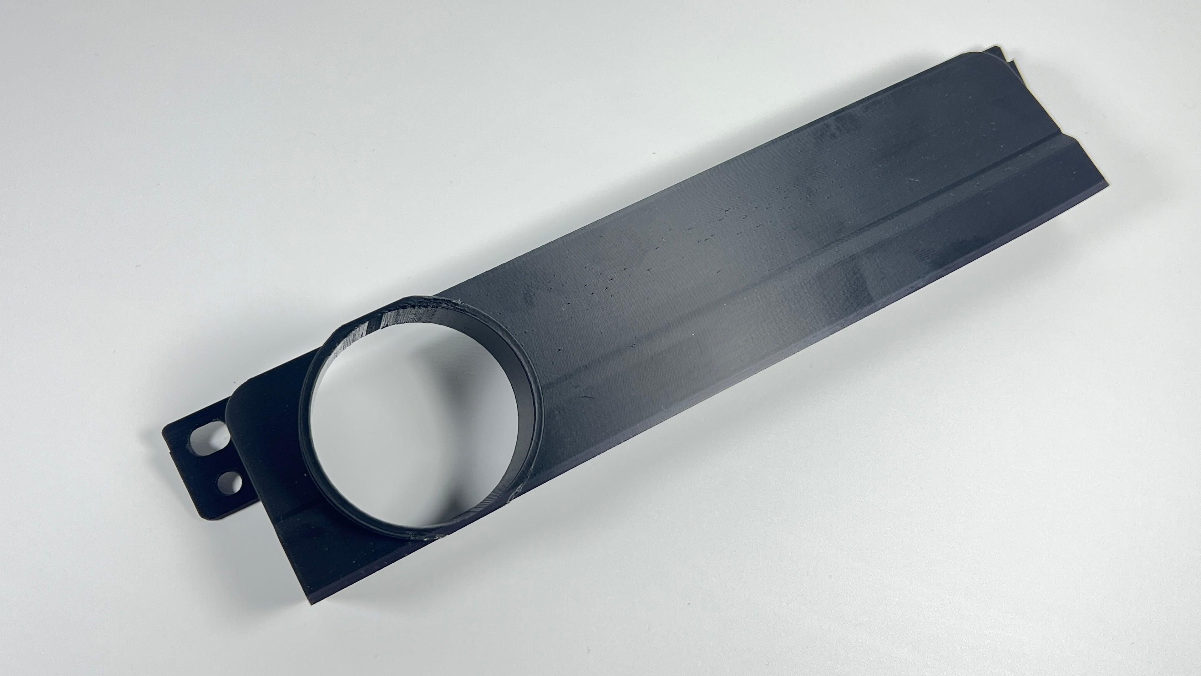 BMW E46 M3 330Ci 330i Radio Block Off & Single 52mm Gauge Pod Holder Delete Cover Panel