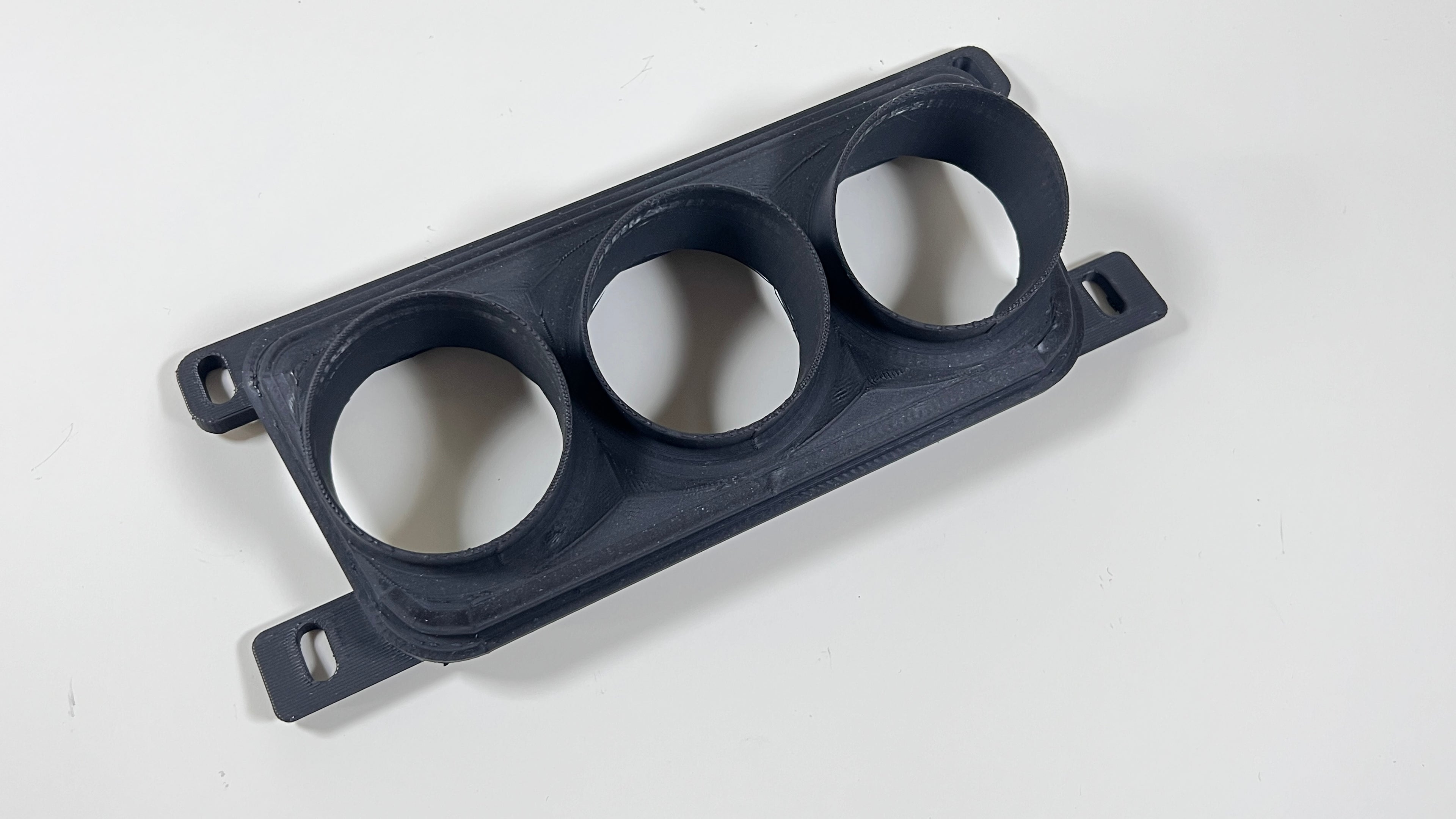 BMW E90 E91 E92 E93 M3 335i 328i Center Console 52mm Gauge Mount Ash Tray Triple