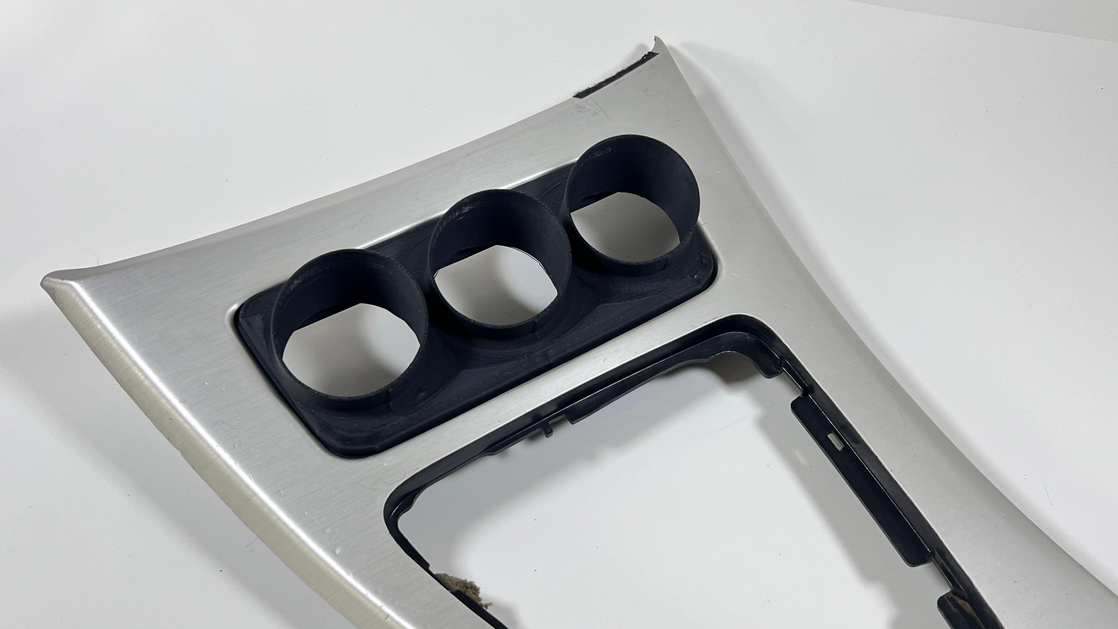 BMW E90 E91 E92 E93 M3 335i 328i Center Console 52mm Gauge Mount Ash Tray Triple