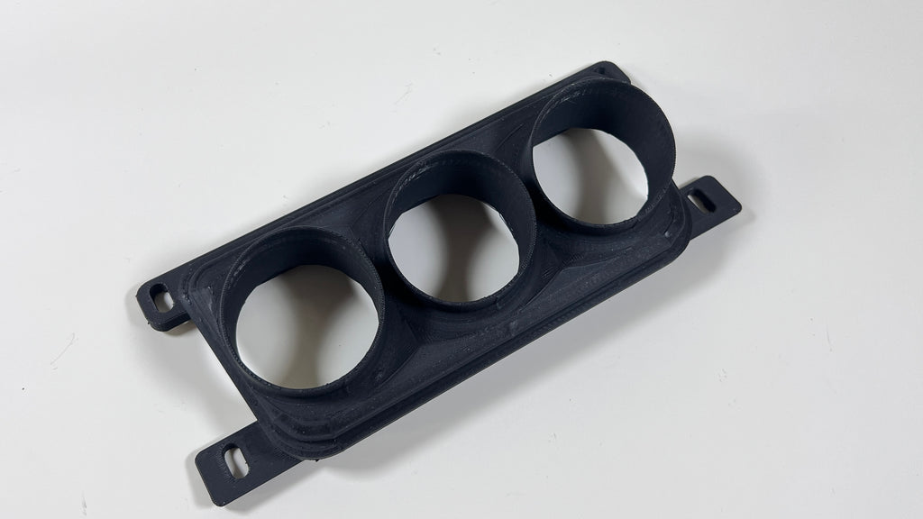 BMW E90 E91 E92 E93 M3 335i 328i Center Console 52mm Gauge Mount Ash Tray Triple