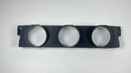 BMW E46 M3 330Ci 330i Radio Block Off & Triple 52mm Gauge Pod Holder Delete Cover Panel