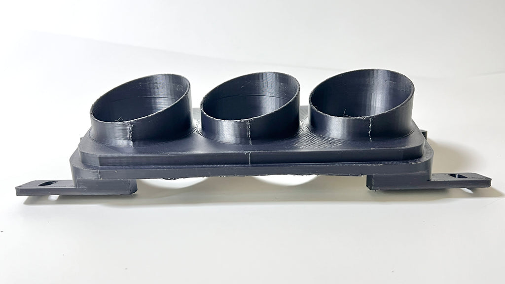 BMW E90 E91 E92 E93 M3 335i 328i Center Console 52mm Gauge Mount Ash Tray Triple