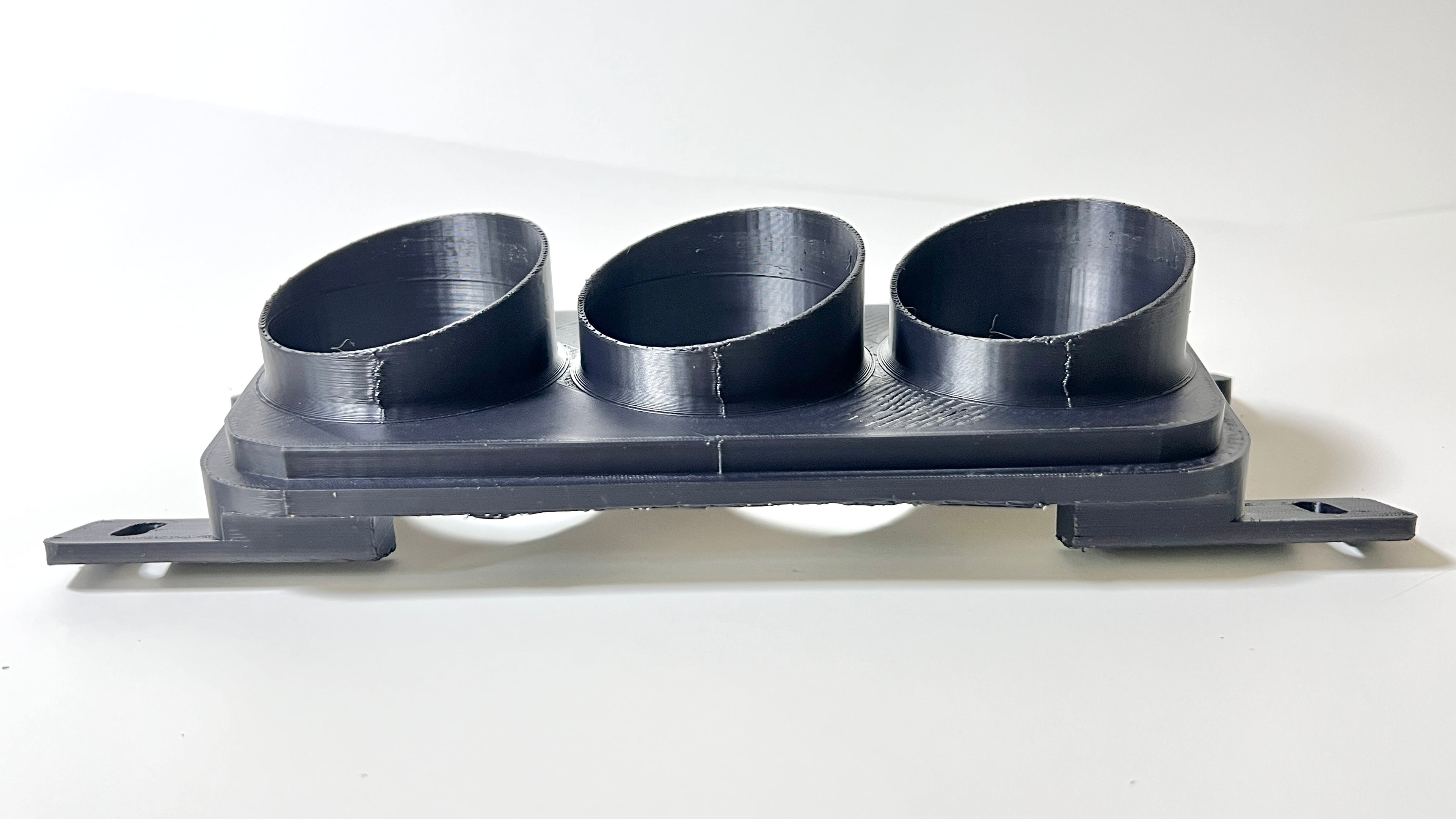 BMW E90 E91 E92 E93 M3 335i 328i Center Console 52mm Gauge Mount Ash Tray Triple