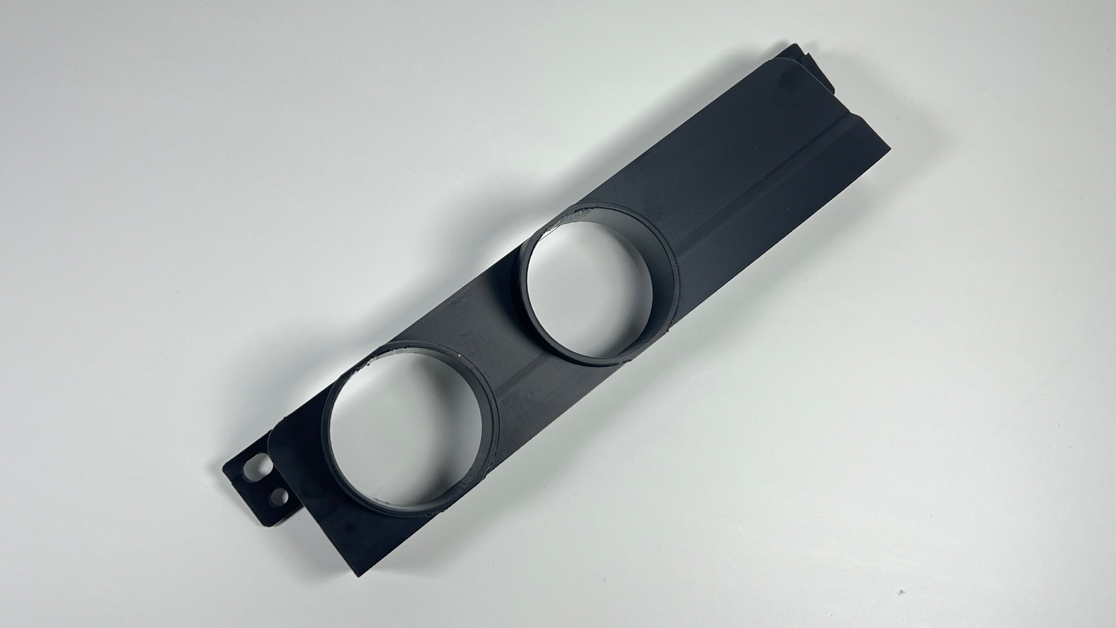 BMW E46 M3 330Ci 330i Bloqueo de Radio y Soporte de Calibradores Triples de 52mm Tapa de Panel de Eliminación