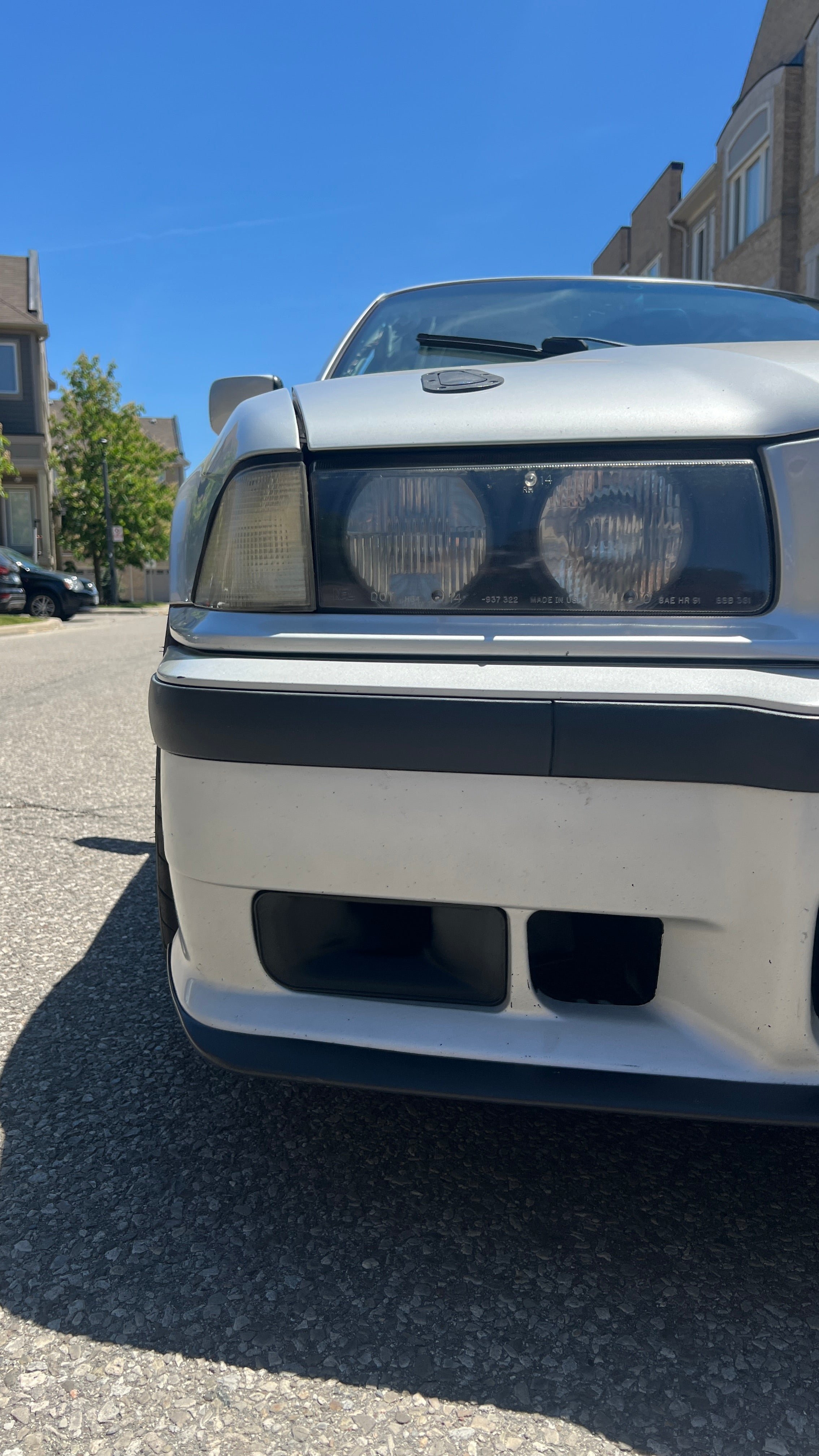 BMW E36 3-Series 96-99 Fog Light Brake Ducts M3 328is 325is 318i M50 M52 S50 S52
