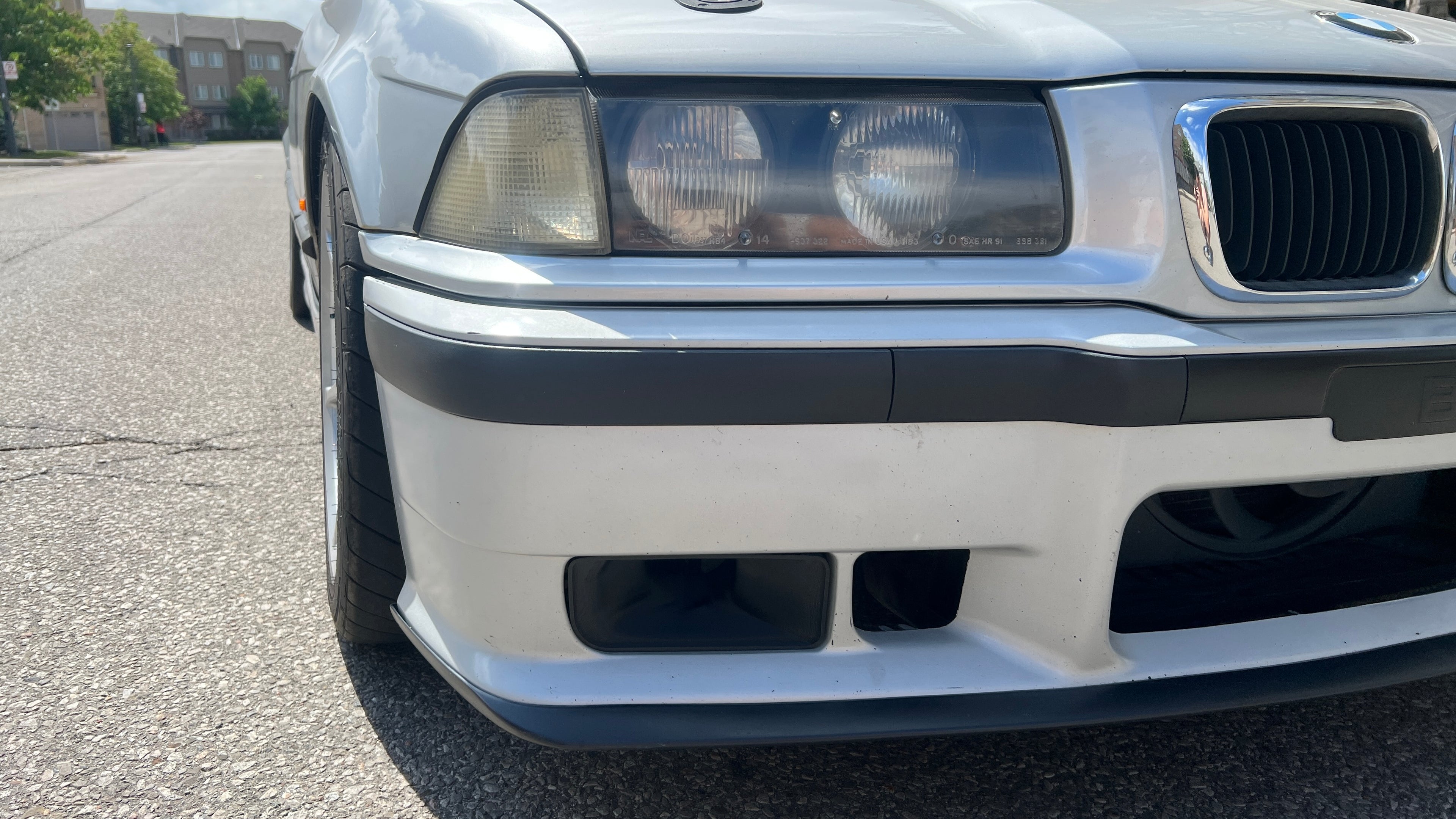BMW E36 3-Series 96-99 Fog Light Brake Ducts M3 328is 325is 318i M50 M52 S50 S52