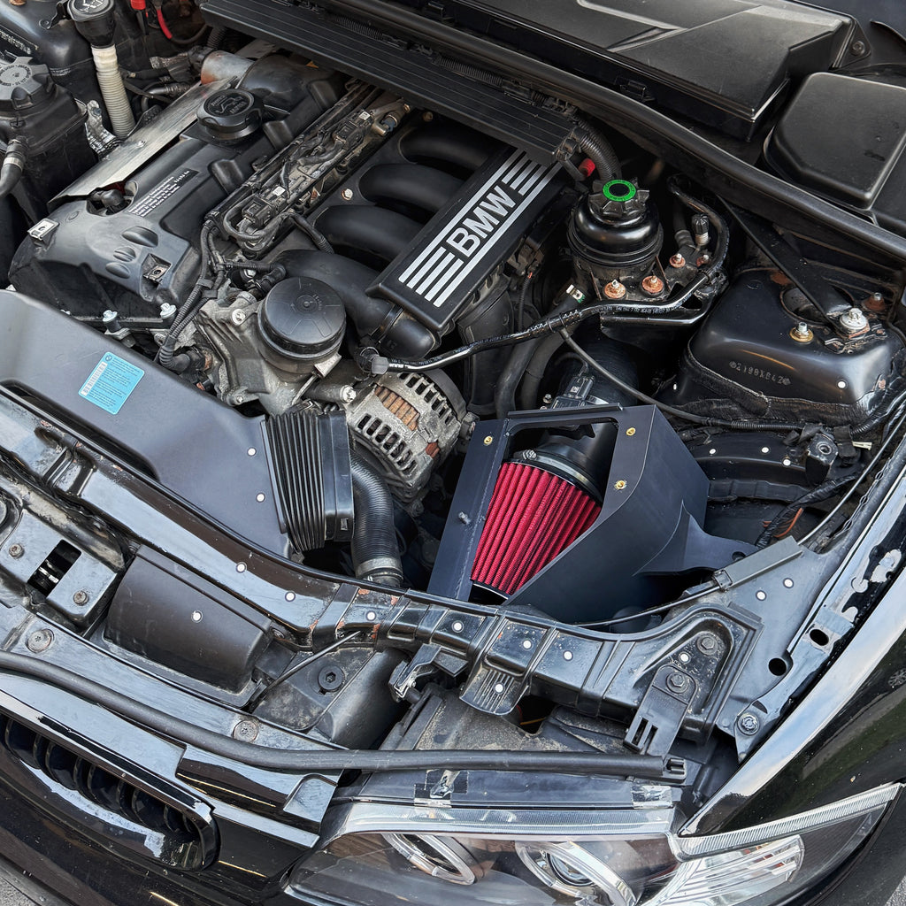 BMW N52 High Flow Cold Air Intake –  128i 323i 325i 328i 330i N52B30/B25