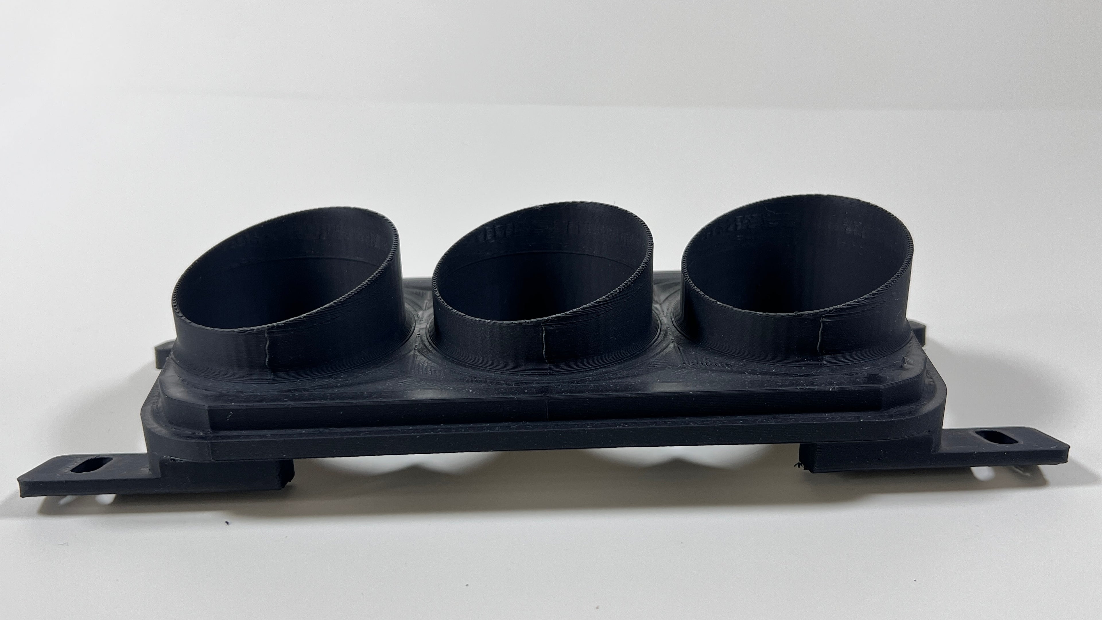 BMW E90 E91 E92 E93 M3 335i 328i Center Console 52mm Gauge Mount Ash Tray Triple