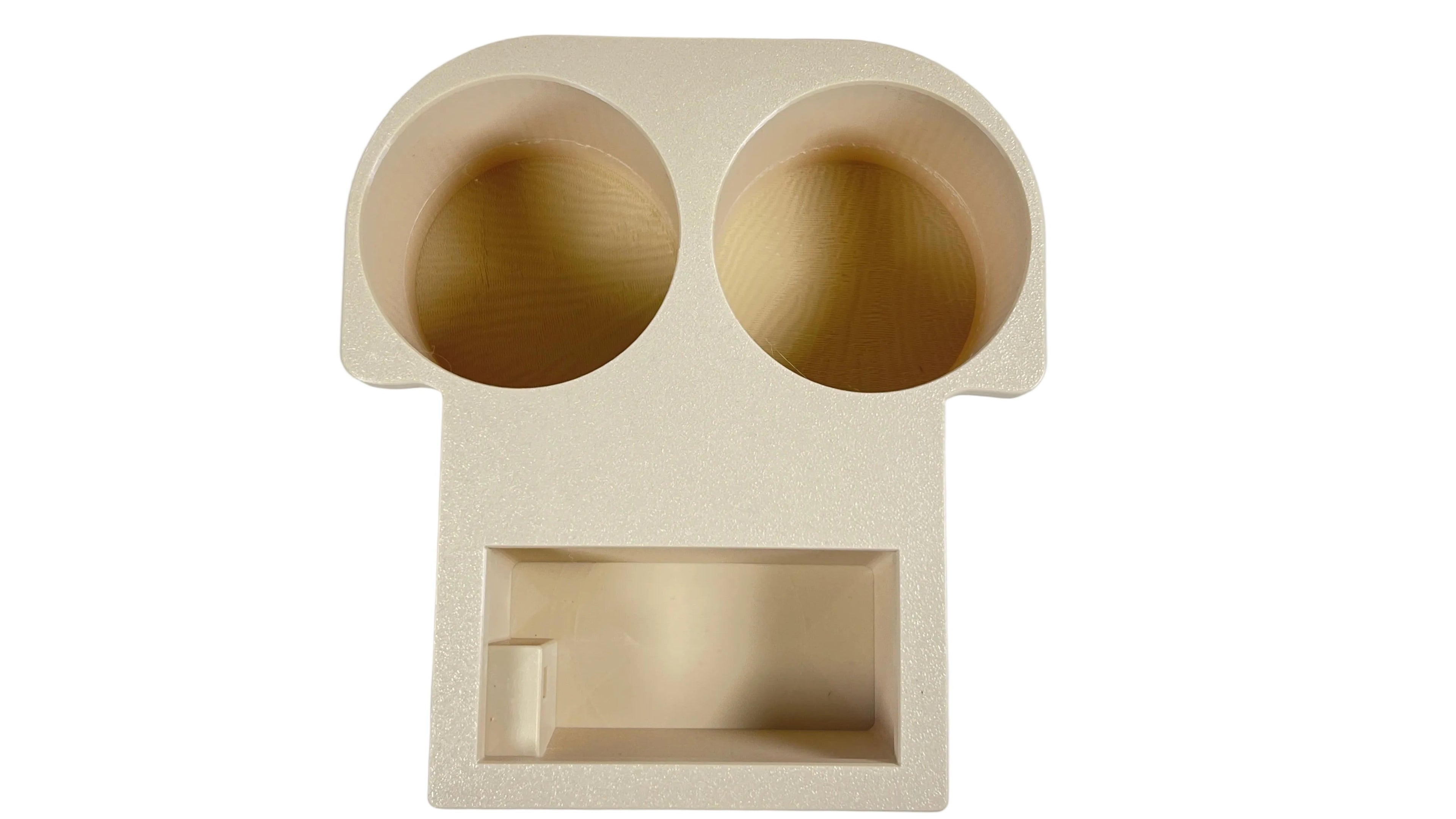 BMW E46 M3 330ci 330i Coupe Sedan Wagon Rear Large 80mm & 67mm Adjustable Cup Holder & Ashtray