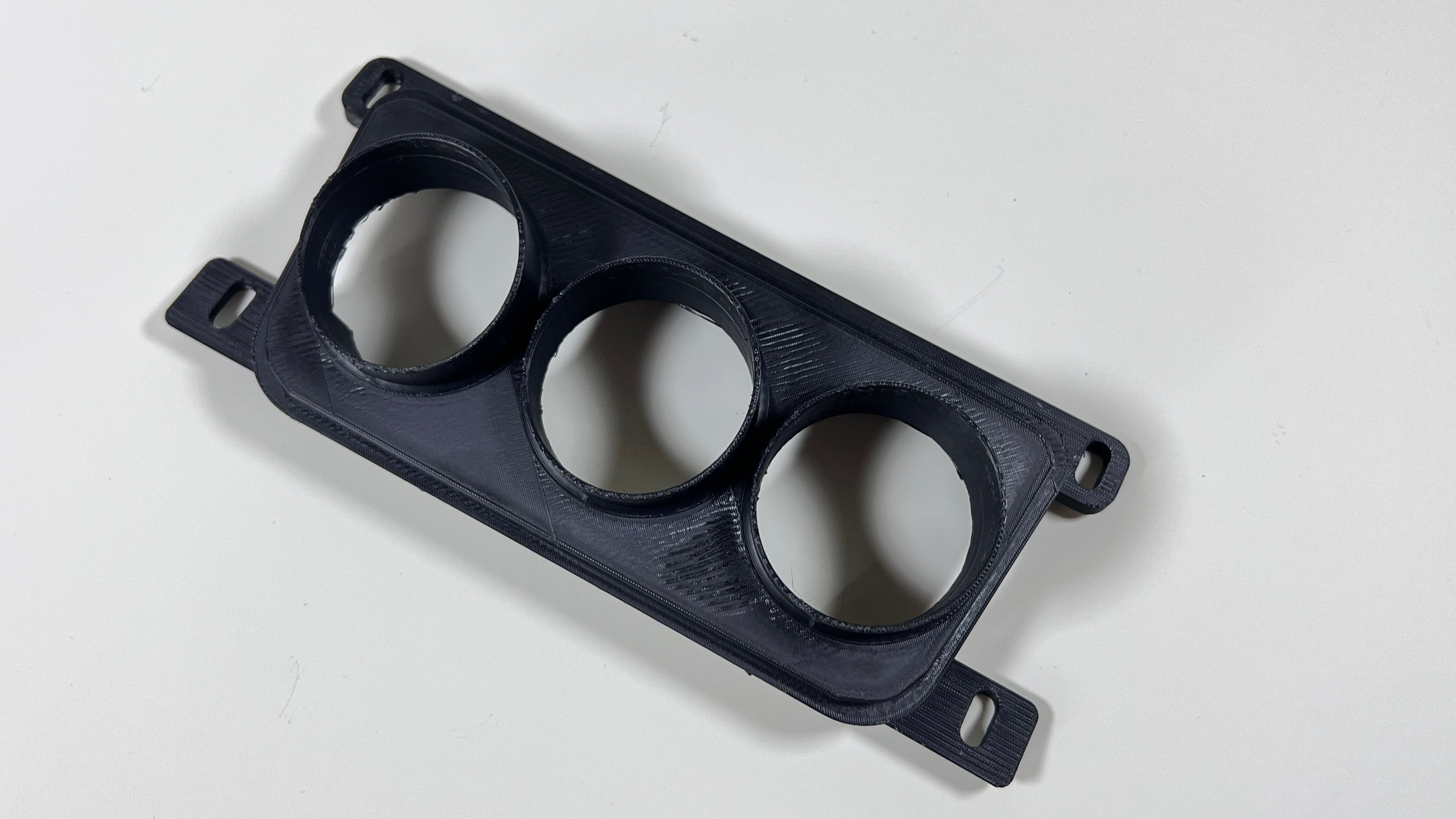 BMW E90 E91 E92 E93 M3 335i 328i Center Console 52mm Gauge Mount Ash Tray Triple