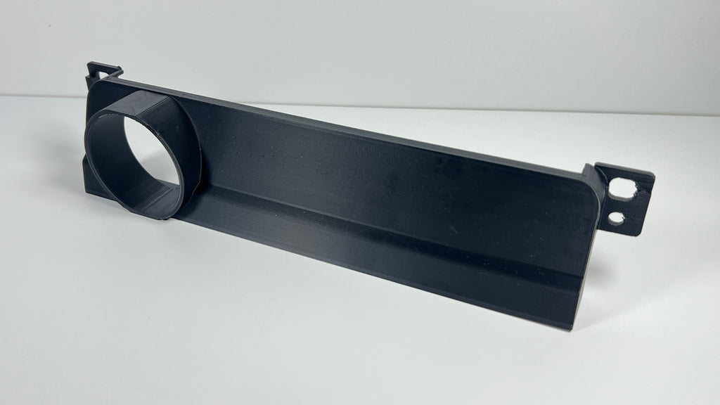 BMW E46 M3 330Ci 330i Radio Block Off & Single 52mm Gauge Pod Holder Delete Cover Panel