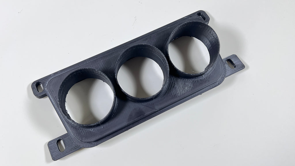 BMW E90 E91 E92 E93 M3 335i 328i Center Console 52mm Gauge Mount Ash Tray Triple