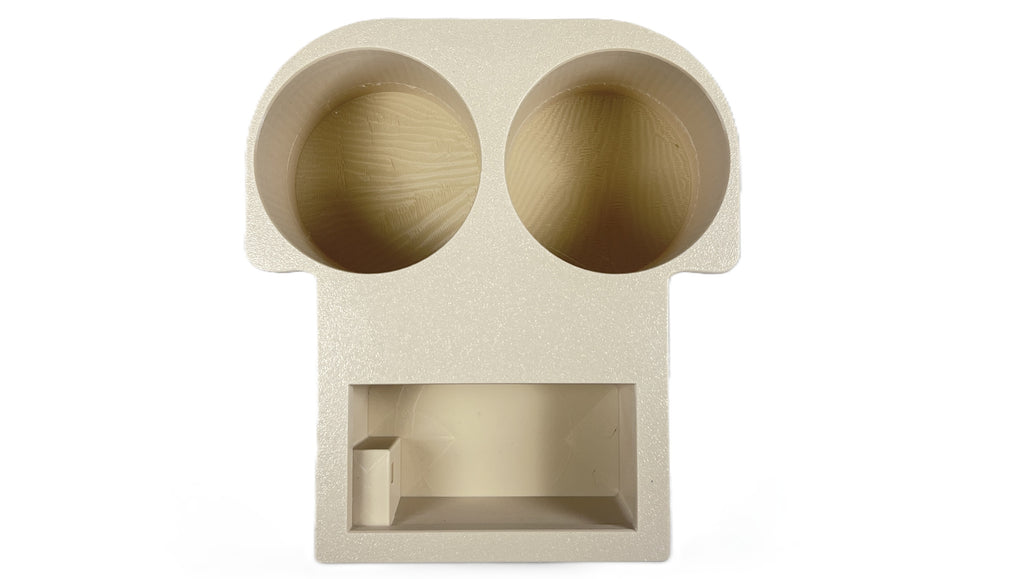 BMW E46 M3 330ci 330i Coupe Sedan Wagon Rear Large 80mm & 67mm Adjustable Cup Holder & Ashtray