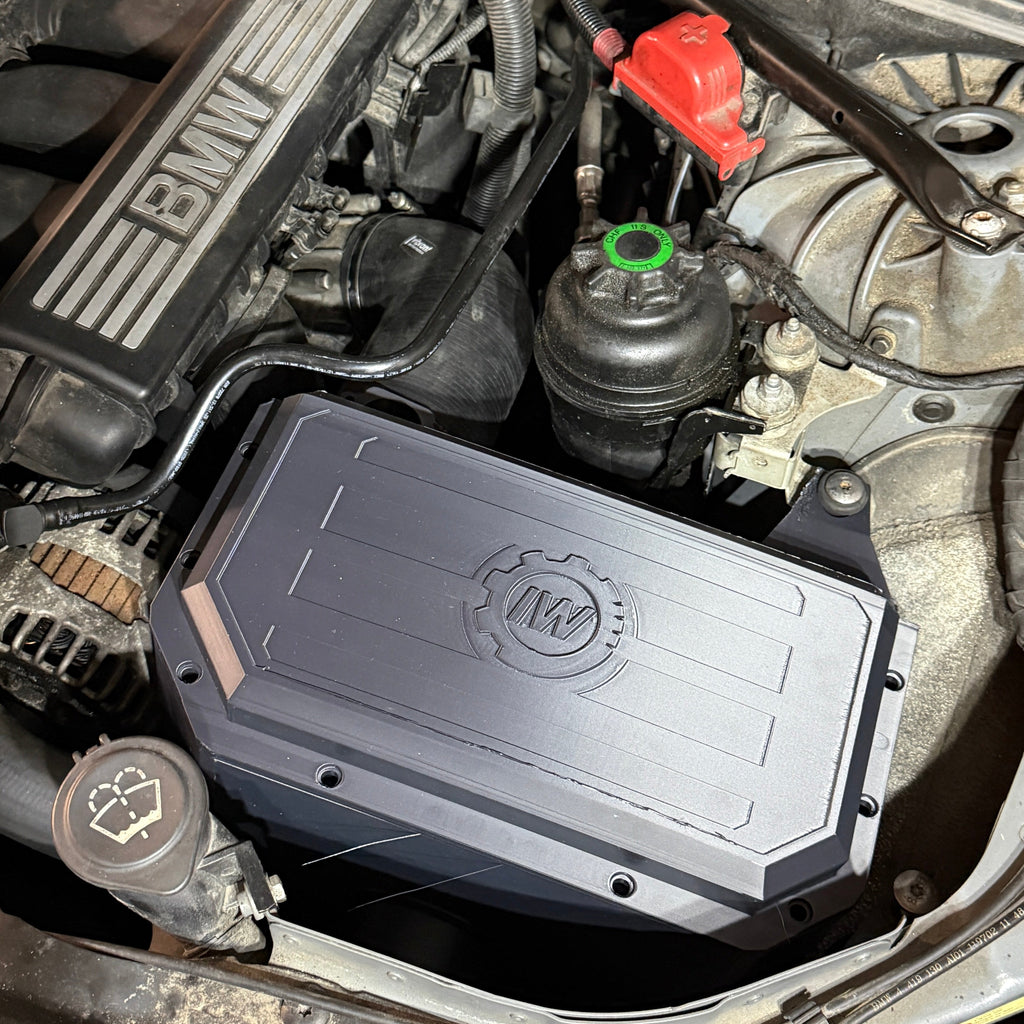 Inertia Werks E60 N52 Intake kit installed
