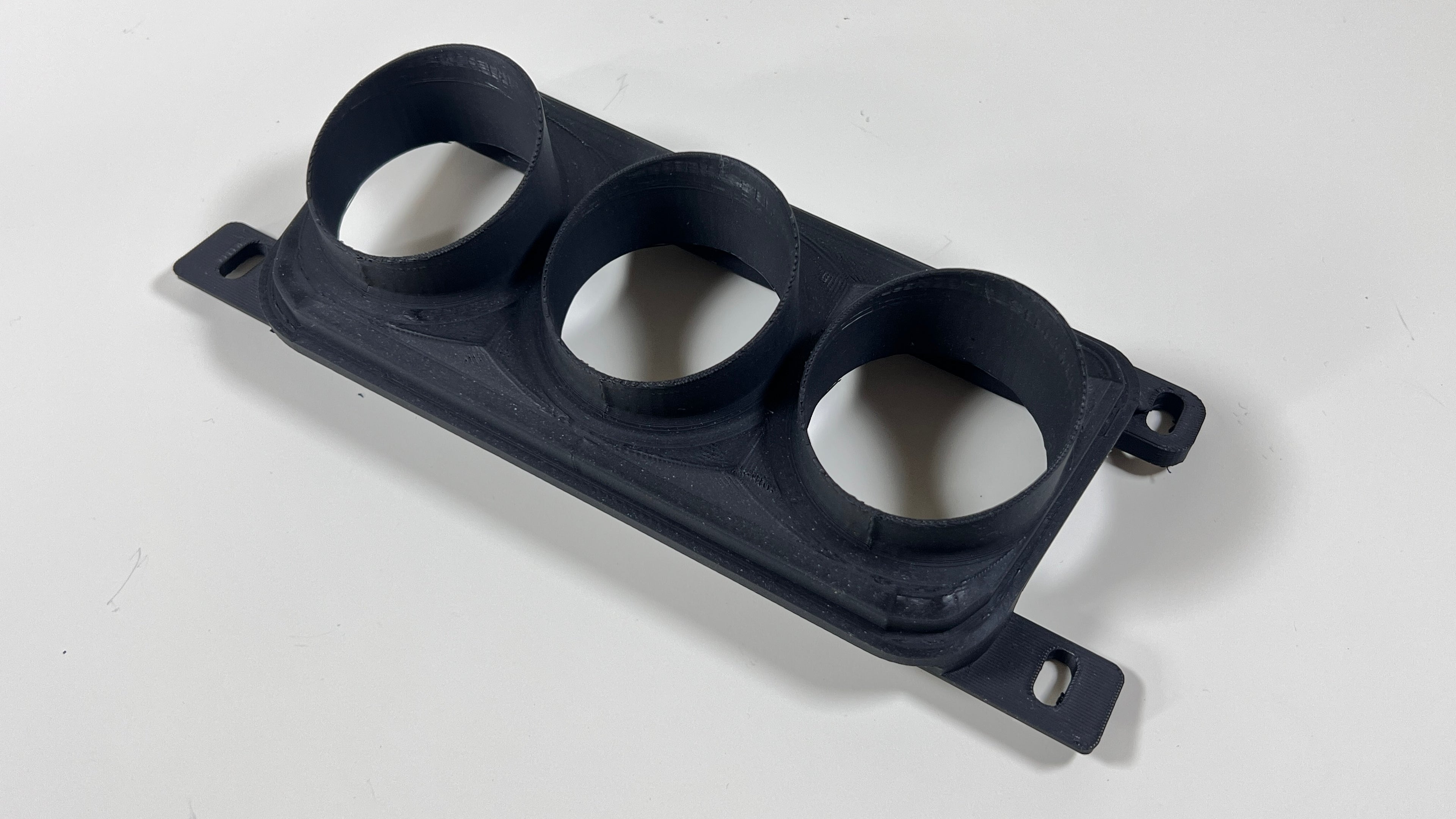 BMW E90 E91 E92 E93 M3 335i 328i Center Console 52mm Gauge Mount Ash Tray Triple