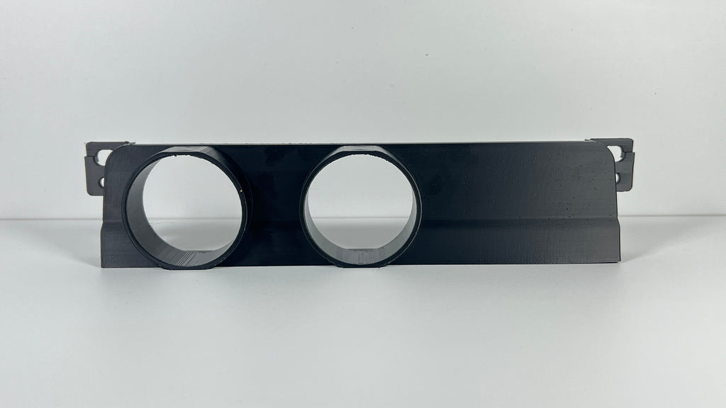 BMW E46 M3 330Ci 330i Bloqueo de Radio y Soporte de Calibradores Triples de 52mm Tapa de Panel de Eliminación