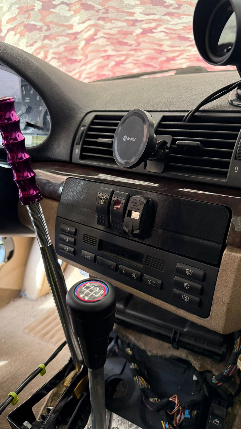 BMW E46 Radio Delete Panel — Clean Dash Block-Off | Inertia Werks