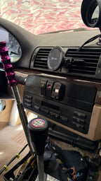 BMW E46 Radio Delete Panel — Clean Dash Block-Off | Inertia Werks