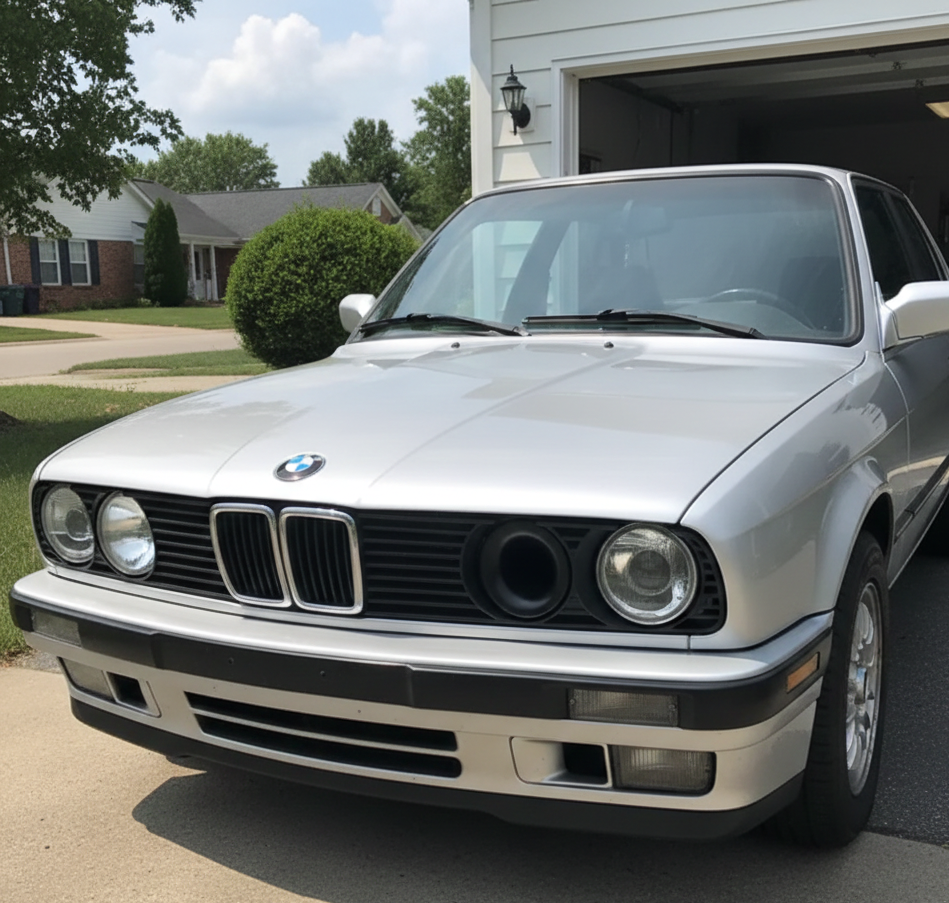 BMW E30 Headlight Velocity Stack Intake - M3 325is 325ix 325es 318is