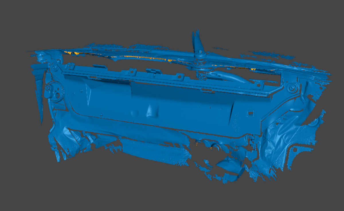 BMW E46 Chassis Firewall - 3D Scan