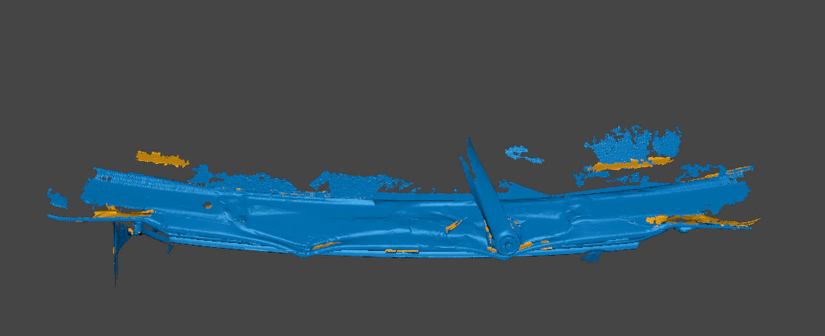 BMW E46 Chassis Firewall - 3D Scan