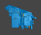 BMW E46 Facelift Sedan Left Headlight - 3D Scan