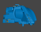 BMW E46 Facelift Sedan Left Headlight - 3D Scan