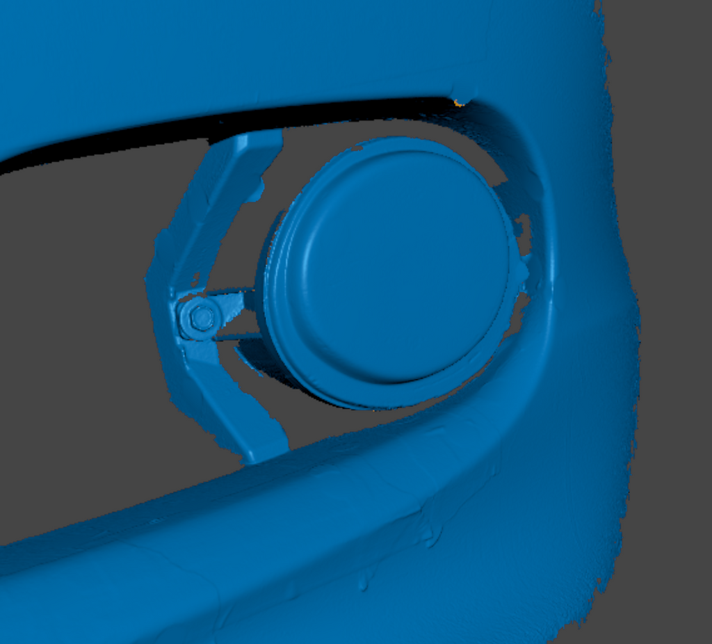 BMW E46 ZHP/M Sport Front Bumper Fog Light - 3D Scan