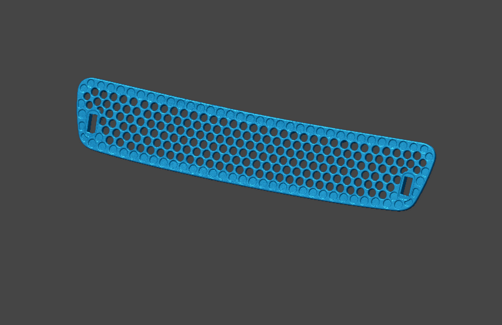 BMW E46 M3 Hood Grille - 3D Scan