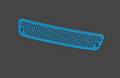 BMW E46 M3 Hood Grille - 3D Scan