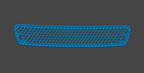 BMW E46 M3 Hood Grille - 3D Scan