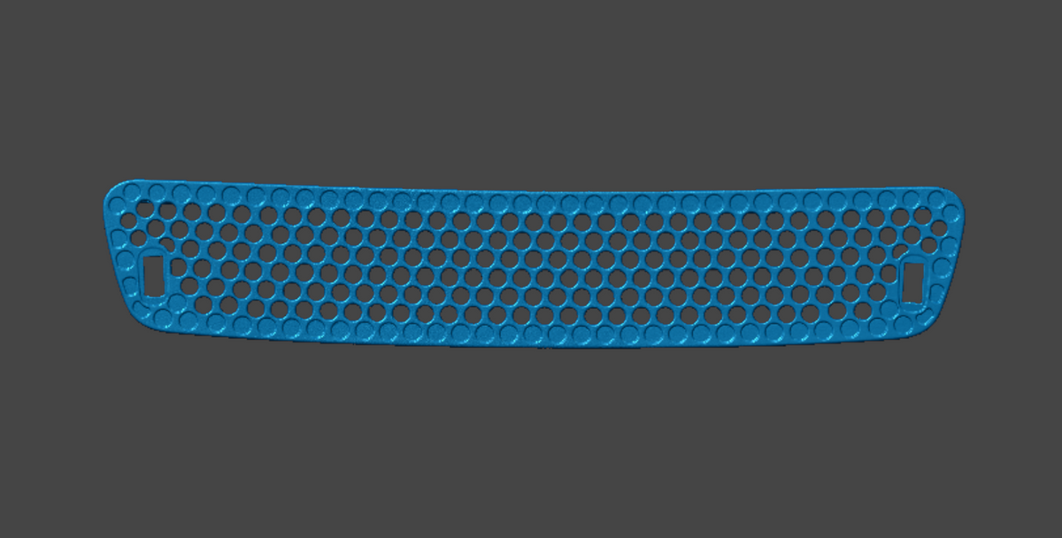 BMW E46 M3 Hood Grille - 3D Scan