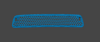 BMW E46 M3 Hood Grille - 3D Scan