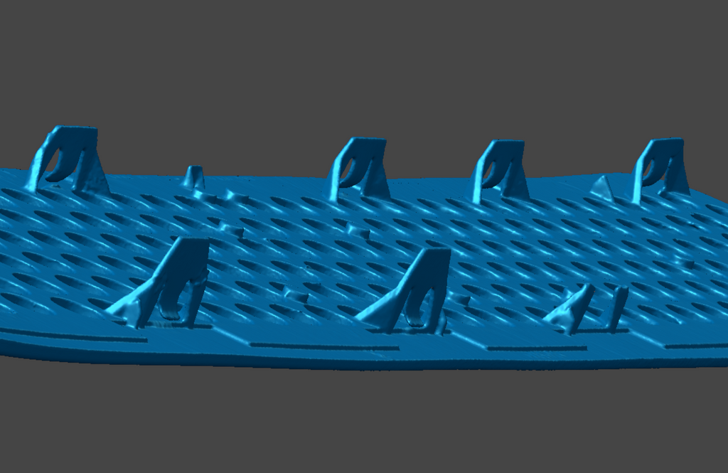 BMW E46 M3 Hood Grille - 3D Scan