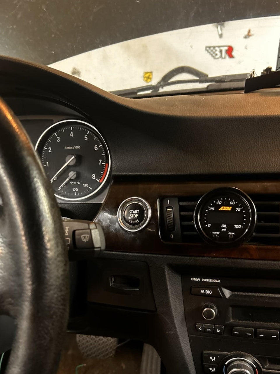 52mm Left Center Vent Gauge Pod Bracket for 2005–2013 BMW E9X M3/335i – Inertia Werks – view 2