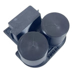 BMW E46 M3 330ci 330i Coupe Sedan Wagon Rear Large 80mm & 67mm Adjustable Cup Holder & Ashtray