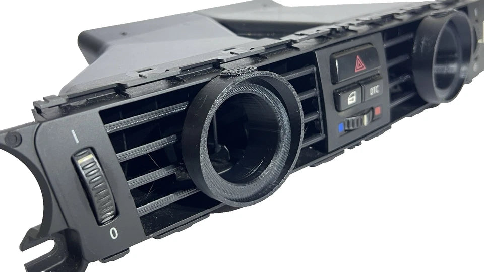 BMW E90 E91 E92 E93 M3 335i 52mm Aftermarket Gauge Pod Mount Center Left Air Vent