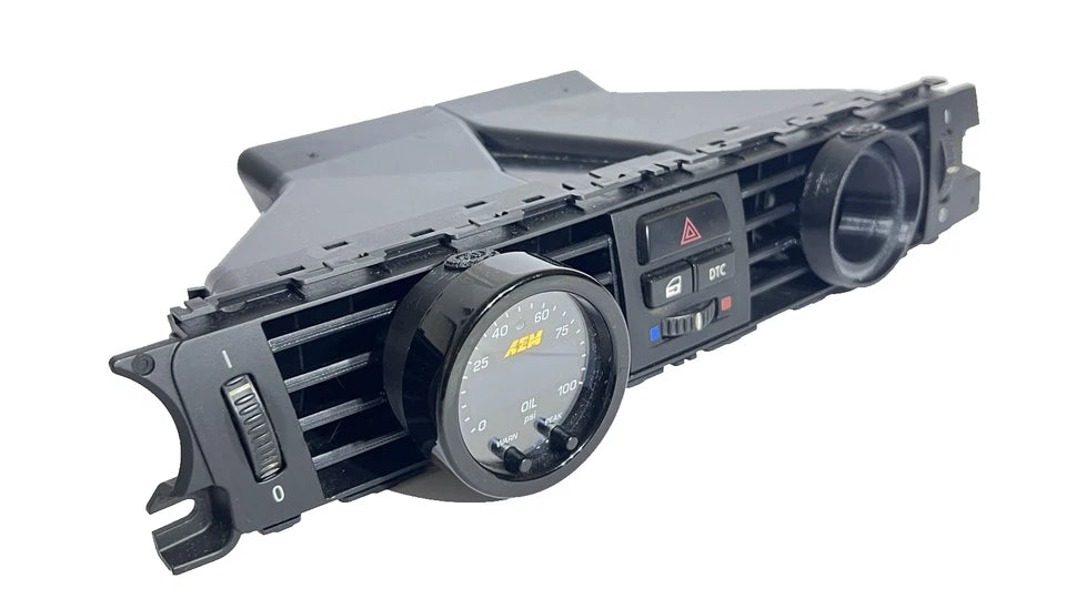 BMW E90 E91 E92 E93 M3 335i 52mm Aftermarket Gauge Pod Mount Center Left Air Vent