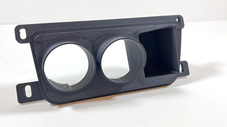 BMW E90 E91 E92 E93 M3 335i 328i Center Console 52mm Gauge Mount Ash Tray Double